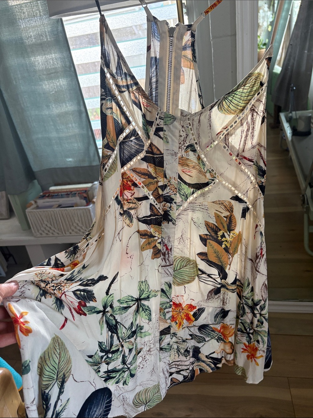 Vintage Havana Cream Floral sundress